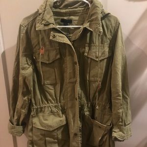 J. Crew Military Jacket - great condition!